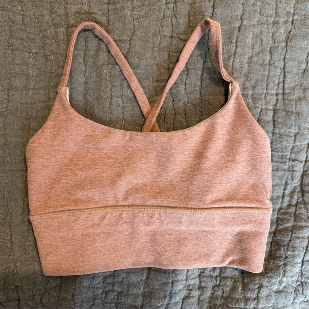 Vuori Pink Sports Bra
